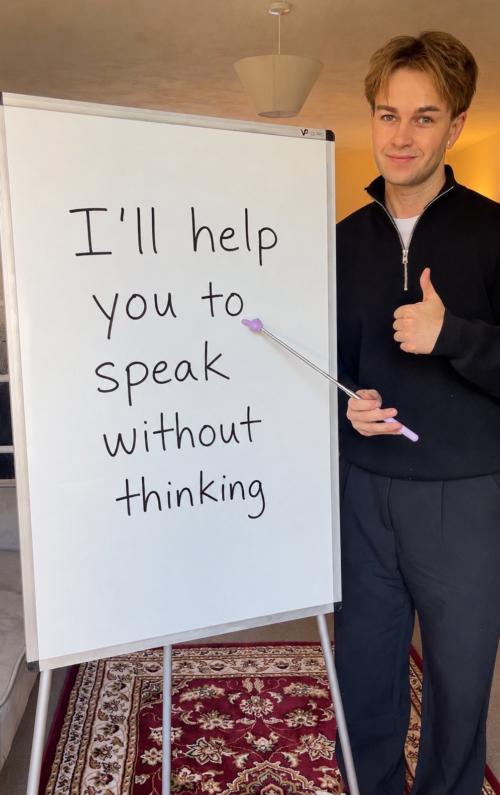 Jack, British English teacher